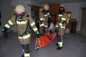 Personenrettung durch die Freiwillige Feuerwehr