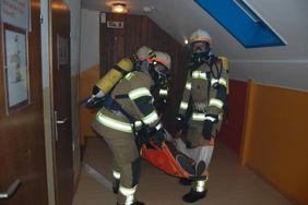 Menschenrettung mit Atemschutz