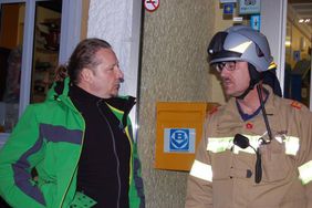 OFK Abtenau und AFK 2 Tennengau Brandrat Kronreif mit Besitzer