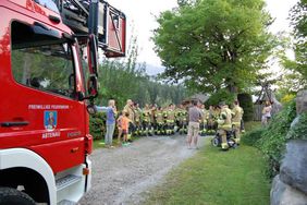 Übungsbesprechung der FF Abtenau