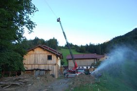 Gemeinschaftsübung LZ Voglau und FF Abtenau