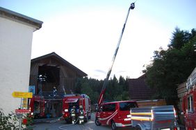 Gemeinschaftsübung LZ Voglau und FF Abtenau