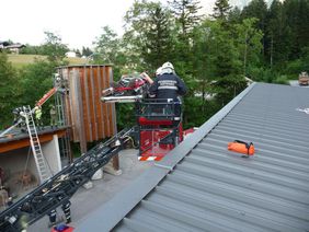 FF Abtenau - technische Übung mit Rettung