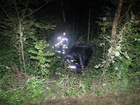 FF Abtenau - Verkehrsunfall am Voglauberg