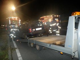FF Abtenau - Verkehrsunfall am Voglauberg