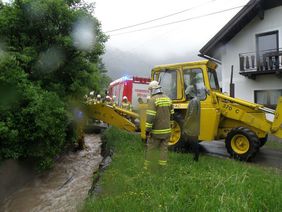 Feuerwehr Abtenau - verschiedene Hochwassereinsätze