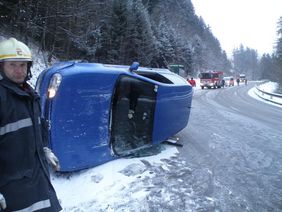 Verkehrsunfall B162 am Voglauberg