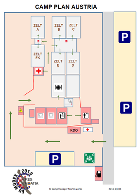 Plan der Base of Operation