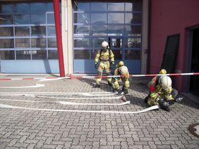 Atemschutzleistungsprüfung der Feuerwehr Abtenau