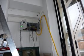 Notstromeinspeisung Feuerwehrhaus