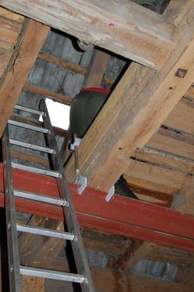 Einsatz FF Abtenau nach Sturmschaden Ortsteil Salfelden