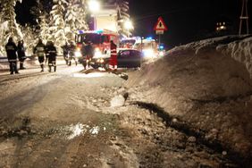 Einsatz Feuerwehr Abtenau Verkehrsunfall