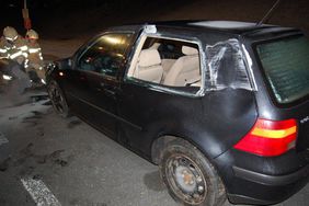 FF Abtenau - Ölbindung nach Verkehrsunfall