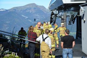 Einsatz Feuerwehr Abtenau - Brandverdacht Karkogelhütte