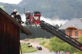 Einsatz FF Abtenau nach Sturmschaden Ortsteil Salfelden