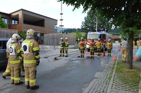 Übung FF Abtenau beim Oberbrandl