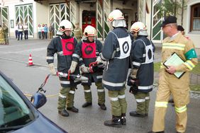 während der Leistungsprüfung