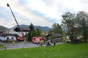 Übung FF Abtenau beim Oberbrandl