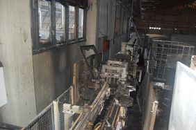 FF Abtenau Löscheinsatz Grossbrand Fa. Weinberger Holz