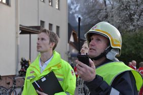 Feuerwehrübung bei der HS Abtenau