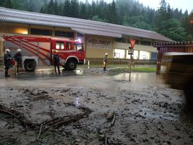 Einsätze nach Unwetter der FF Abtenau