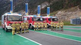 Teilnehmer aus Abtenau, Voglau und Annaberg der Feuerwehr