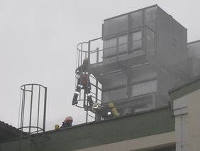 Feuerwehrübung Voglauer Möbelwerke