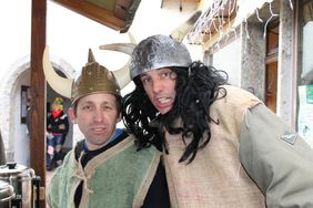 FF Abtenau beim Faschingsumzug