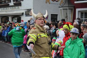Faschingsumzug Abtenau - FF Abtenau als Wickinger