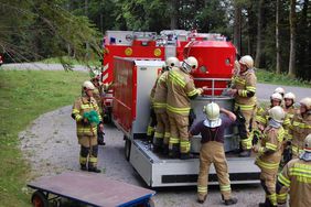 Gemeinschaftsübung zwischen FF Abtenau und Kuchl