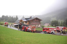 Gemeinschaftsübung FF Russbach und Abtenau - Oberdistelhof