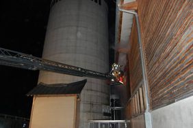FF Abtenau Löscheinsatz Grossbrand Fa. Weinberger Holz