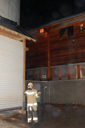 FF Abtenau Löscheinsatz Grossbrand Fa. Weinberger Holz