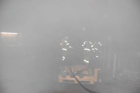 FF Abtenau Löscheinsatz Grossbrand Fa. Weinberger Holz