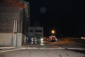 FF Abtenau Löscheinsatz Grossbrand Fa. Weinberger Holz