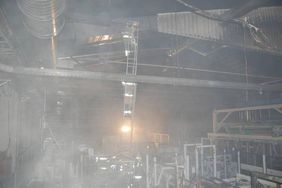 FF Abtenau Löscheinsatz Grossbrand Fa. Weinberger Holz