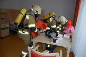 Einsatzübung Krankenhaus und Seniorenheim Abtenau