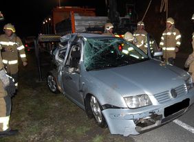 Einsatz FF Abtenau nach schwerem Unfall