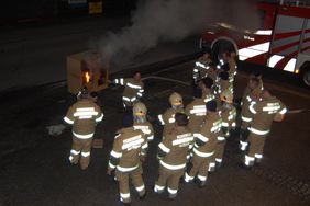 Hausmodell (Schwedenhaus) für die Winterschulung