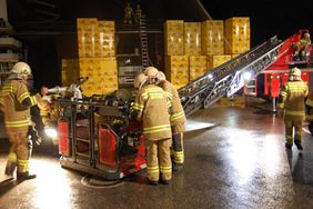Brandübung Zug 1 FF Abtenau - Fa. Pointinger