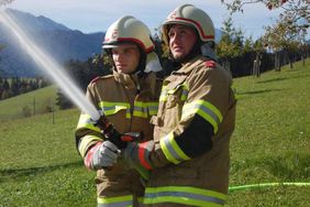 Brandübung der Freiwilligen Feuerwehr Abtenau