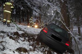 Feuerwehr Abtenau Fahrzeugbergung Radochsberg