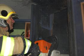 Löscheinsatz Feuerwehr Abtenau bei Küchenbrand