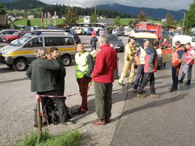 Einsatz Feuerwehr Abtenau Rettung Höhlenforscher
