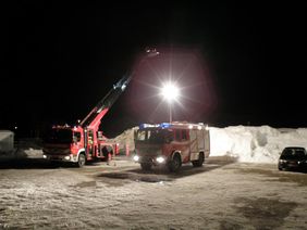 Gemeinschaftsübung FF Abtenau und Bergrettung