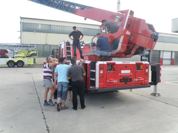 Drehleiter Freiwillige Feuerwehr Abtenau
