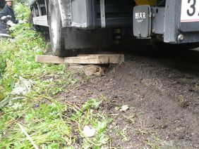 LKW-Bergung Lammerweg durch FF Abtenau