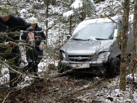 Wintereinsatz der Freiwilligen Feuerwehr Abtenau