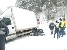 Wintereinsatz der Freiwilligen Feuerwehr Abtenau