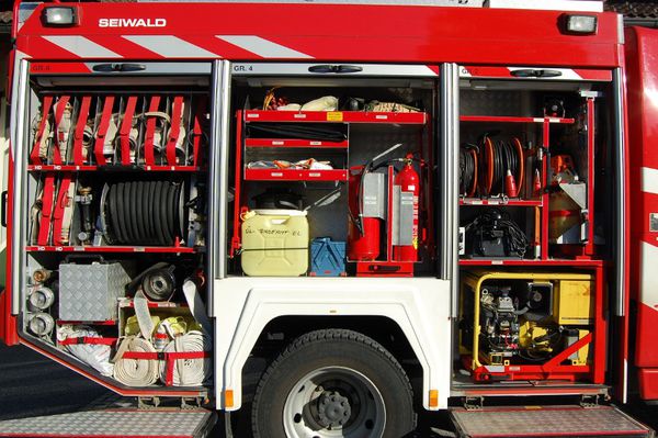 Tanklöschfahrzeug der Feuerwehr Abtenau